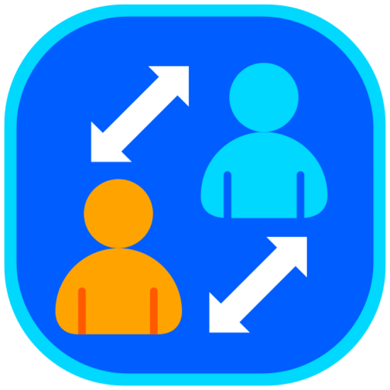 Icon representing reliable supply